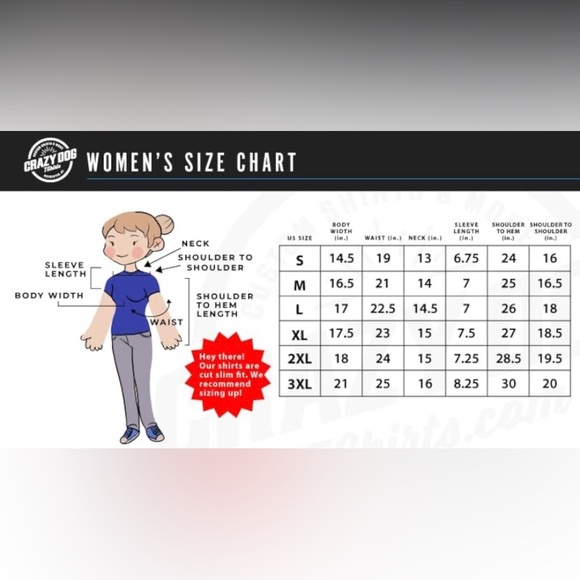 Crazy Dog T-Shirts Women’s XXL I'm A Nightmare Before Coffee Heather Black- NWT - Picture 4 of 6